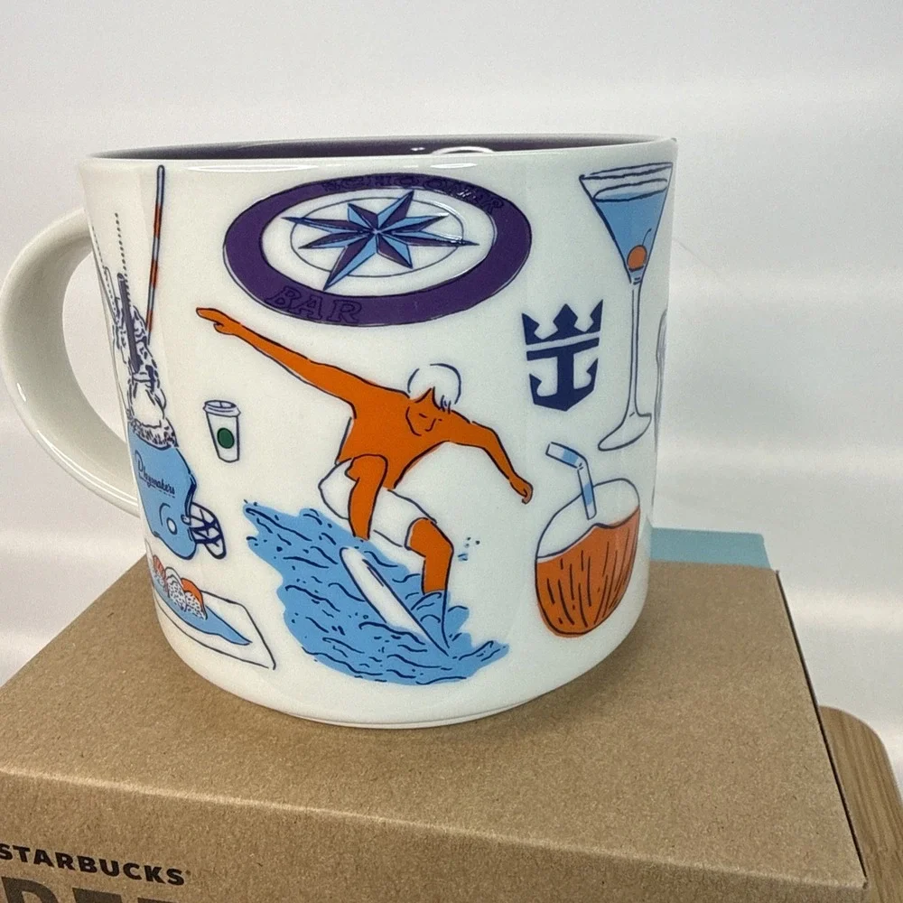 starbucks been there series mug 14oz Utopia Of The Seas NIB